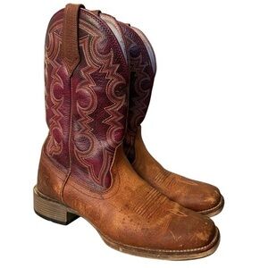 Noble Outfitters men’s square toe boots # 65026 size 8W.